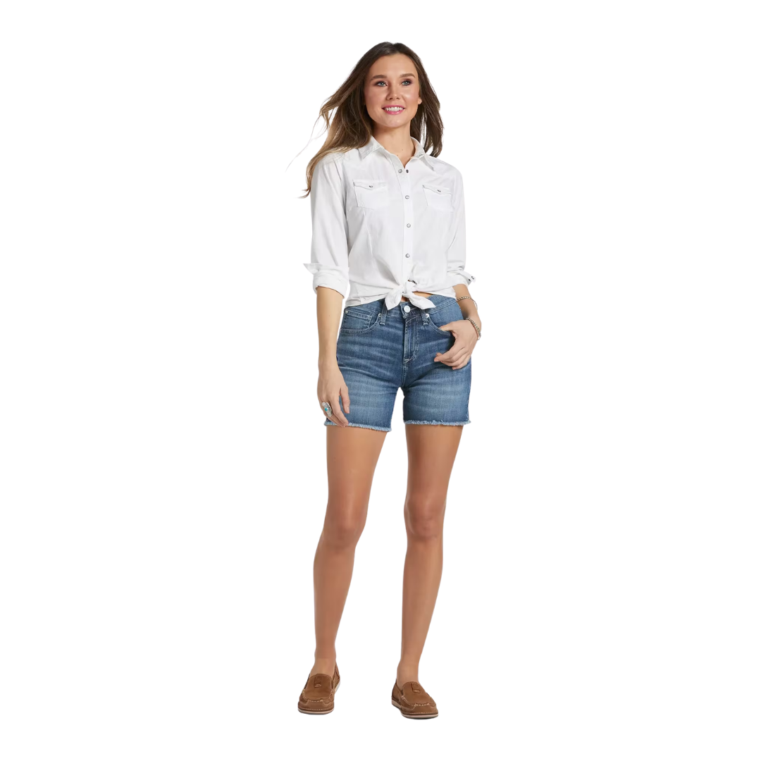 Ariat Women's Lucy 5" Blue Shorts