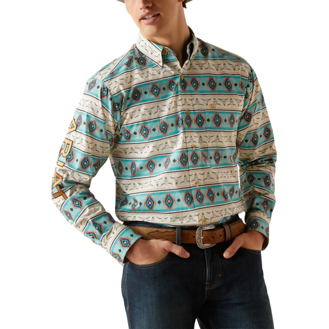 Ariat Men's Team Logo Multicolor Shirt