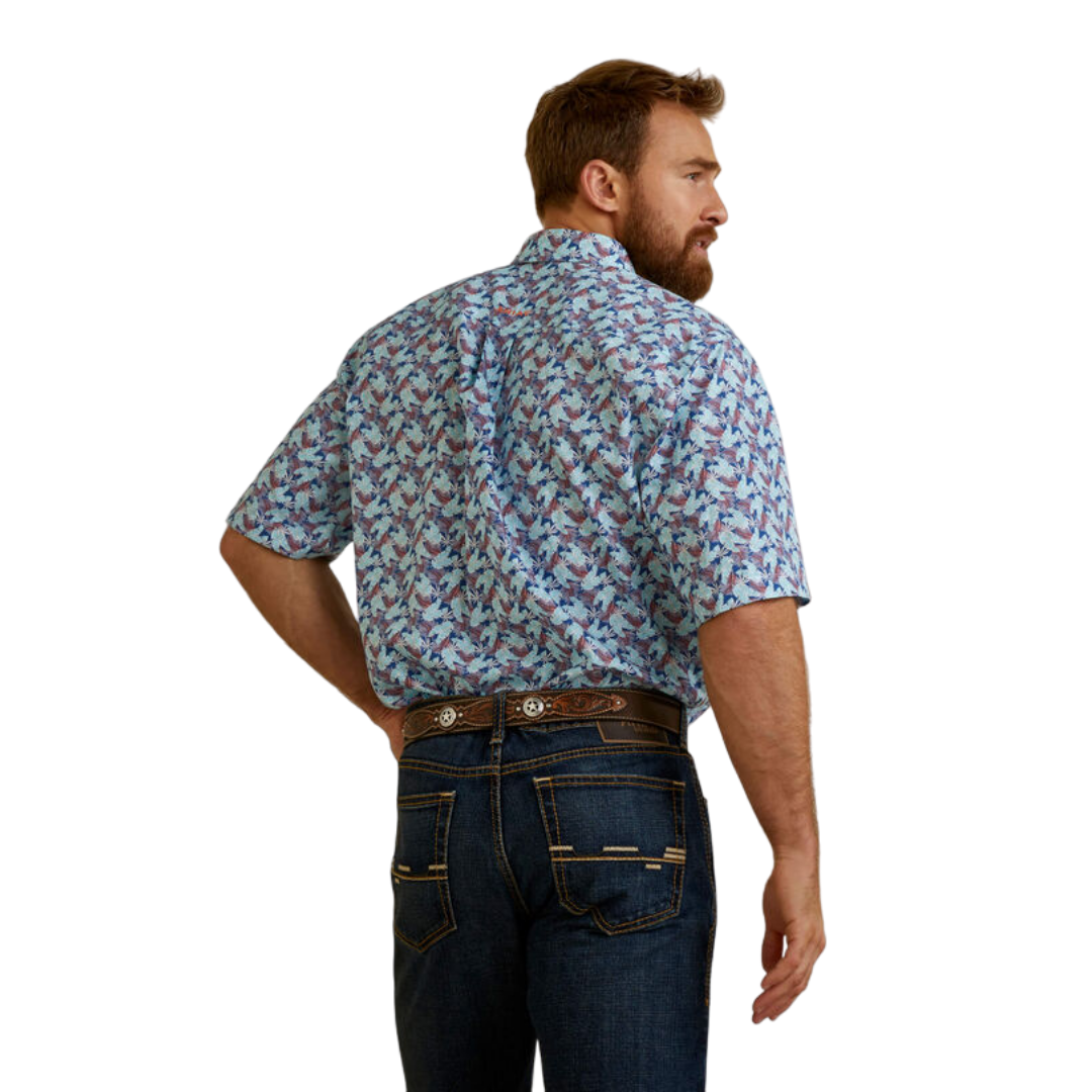 Ariat Men's Wrinkle Free Wrigley Classic Short Sleeve Shirt