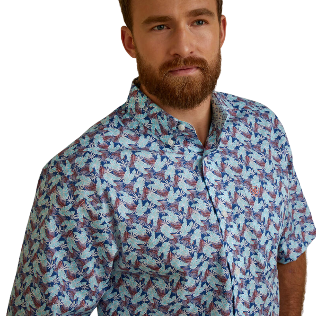 Ariat Men's Wrinkle Free Wrigley Classic Short Sleeve Shirt