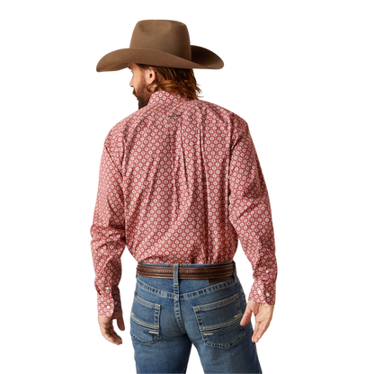 Ariat Men's Wrinkle Free Gideon Classic Red Shirt