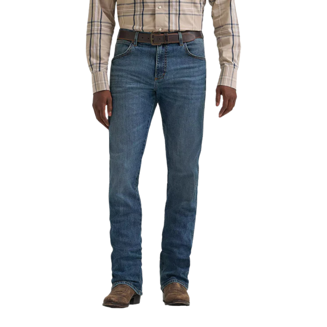 Wrangler Men's Retro Henry Blue Jeans