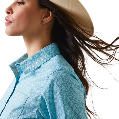 Ariat Women's Caidan Print Kirby Stretch Shirt