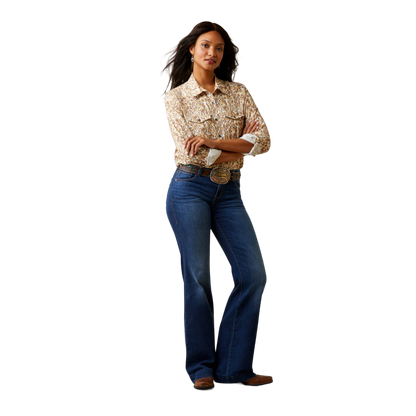 Ariat Women's Sophia Leopard Brown Shirt