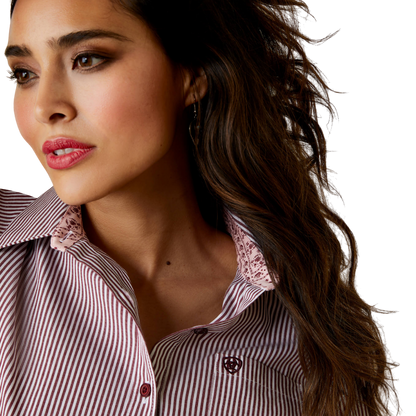 Ariat Women's Pomegranate Kirby Red Shirt