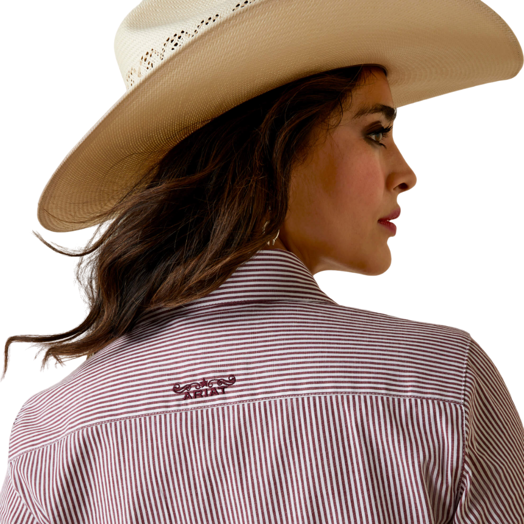 Ariat Women's Pomegranate Kirby Red Shirt