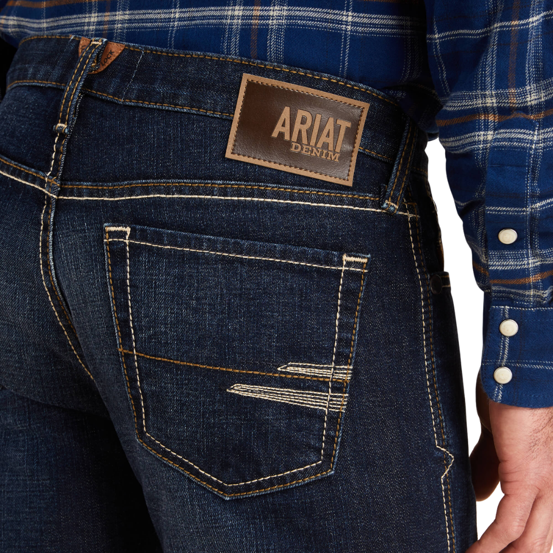 Ariat Men's Memphis M7 Slim Treven Straight Blue Jean