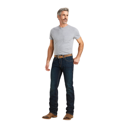 Ariat Men's Roadhouse M5 Straight Blue Jean