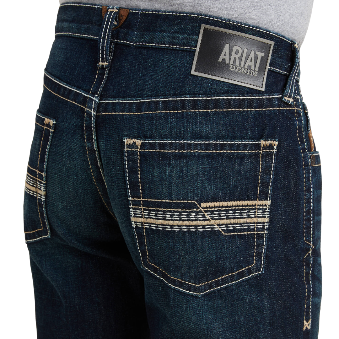 Ariat Men's Roadhouse M5 Straight Blue Jean