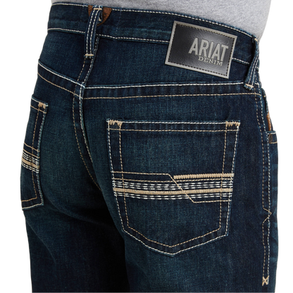 Ariat Men's Roadhouse M5 Straight Blue Jean