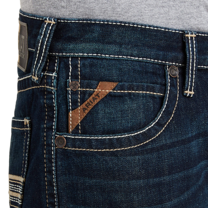 Ariat Men's Roadhouse M5 Straight Blue Jean