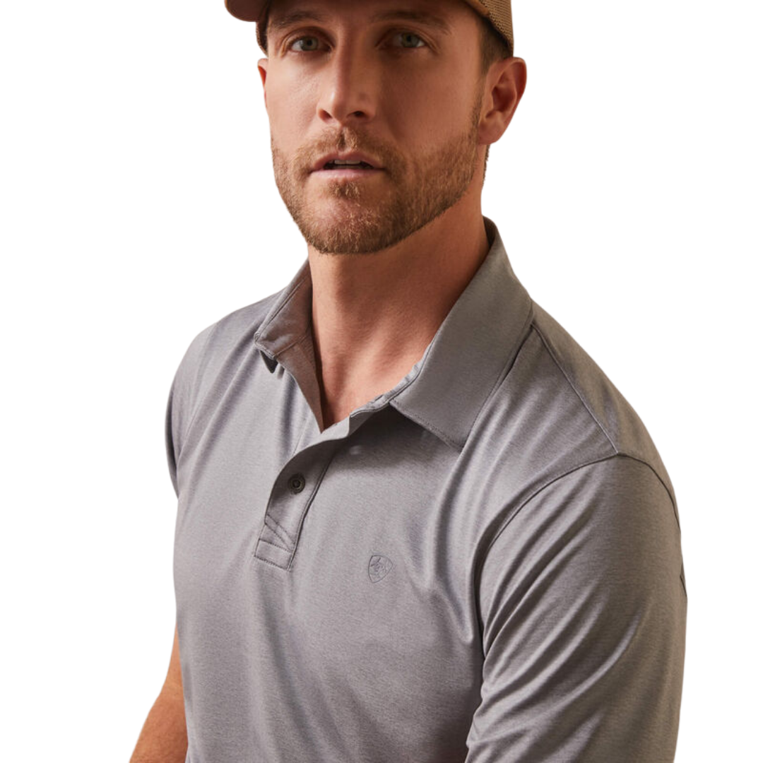 Ariat Men's Cloud Cover Charger 2.0 Grey Shirt