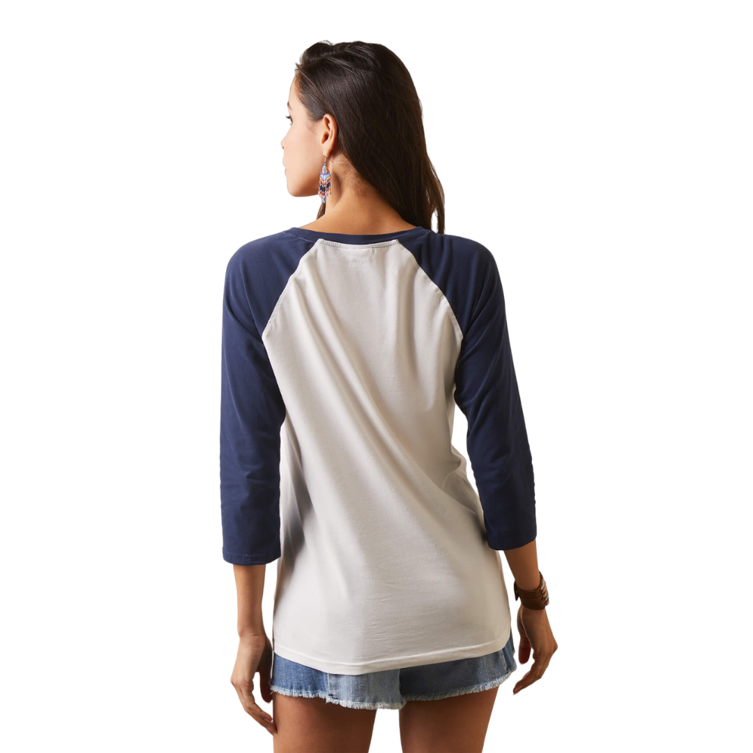 Ariat Women's Coconut Milk Painted Dreams Multicolor Shirt