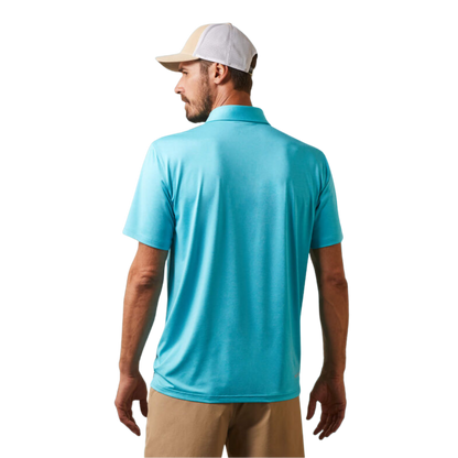 Ariat Men's Peacock Blue Charger 2.0 Blue Shirt