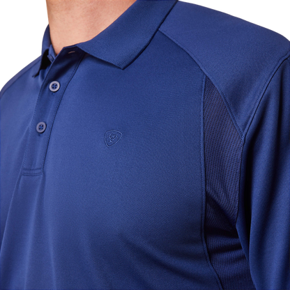 Ariat Men's Cloudburst Blue Polo