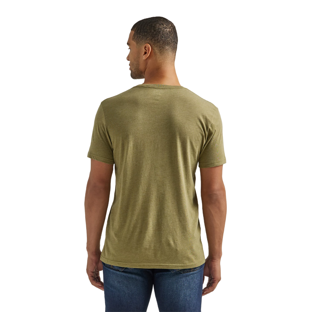 Wrangler Men's George Strait Green Shirt
