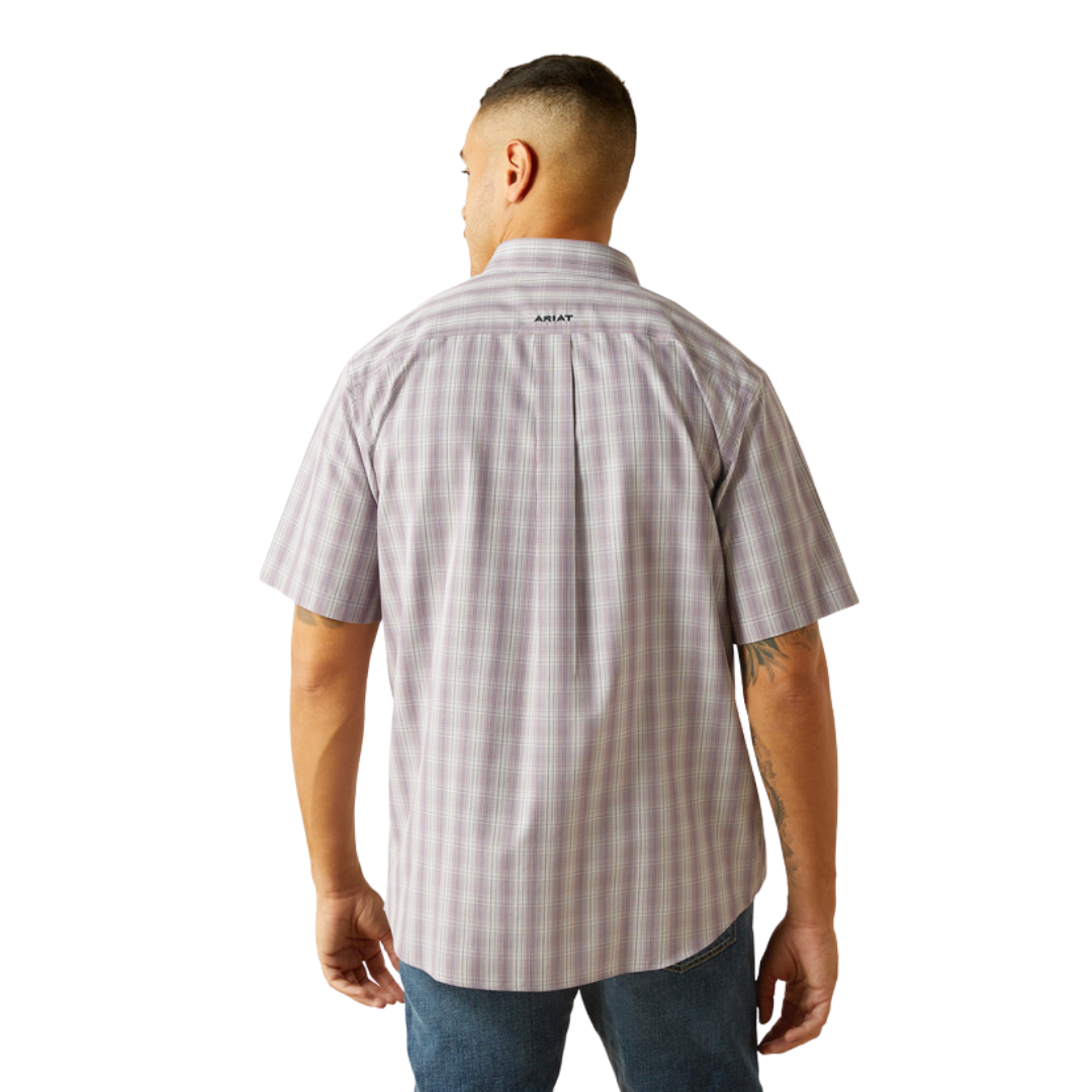 Ariat Men's Wrinkle Free Roy Classic Grey Shirt