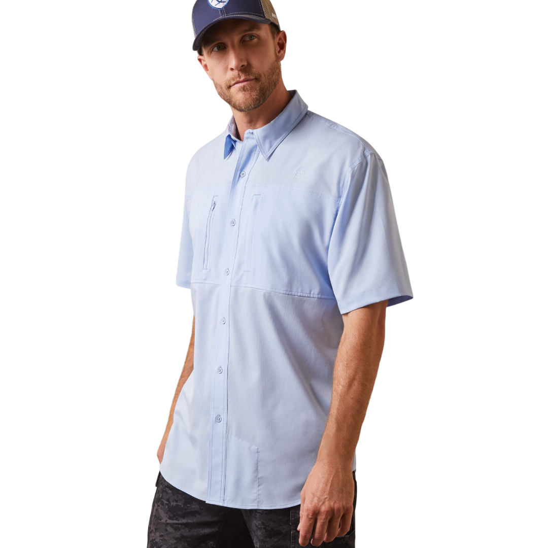 Ariat Men's VentTEK Classic Blue Shirt