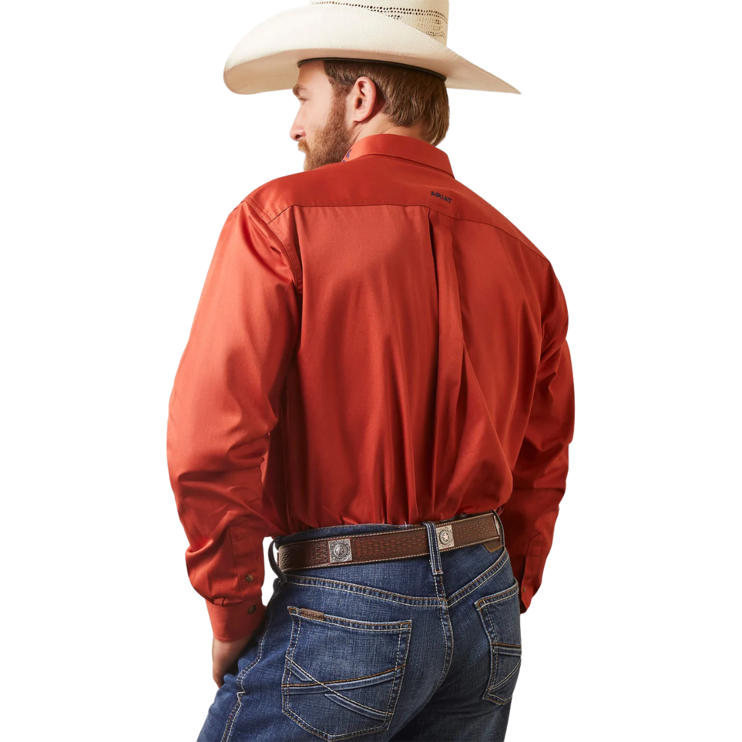 Ariat Men's Tiger Orange Shirt