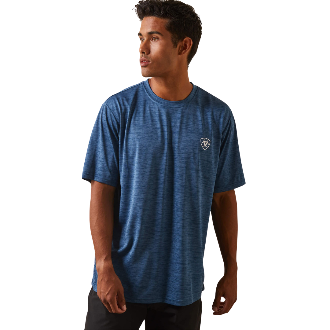 Ariat Men's Charger Stamp Blue Shirt