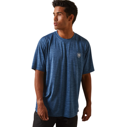 Ariat Men's Charger Stamp Blue Shirt