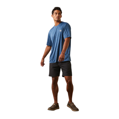 Ariat Men's Charger Stamp Blue Shirt