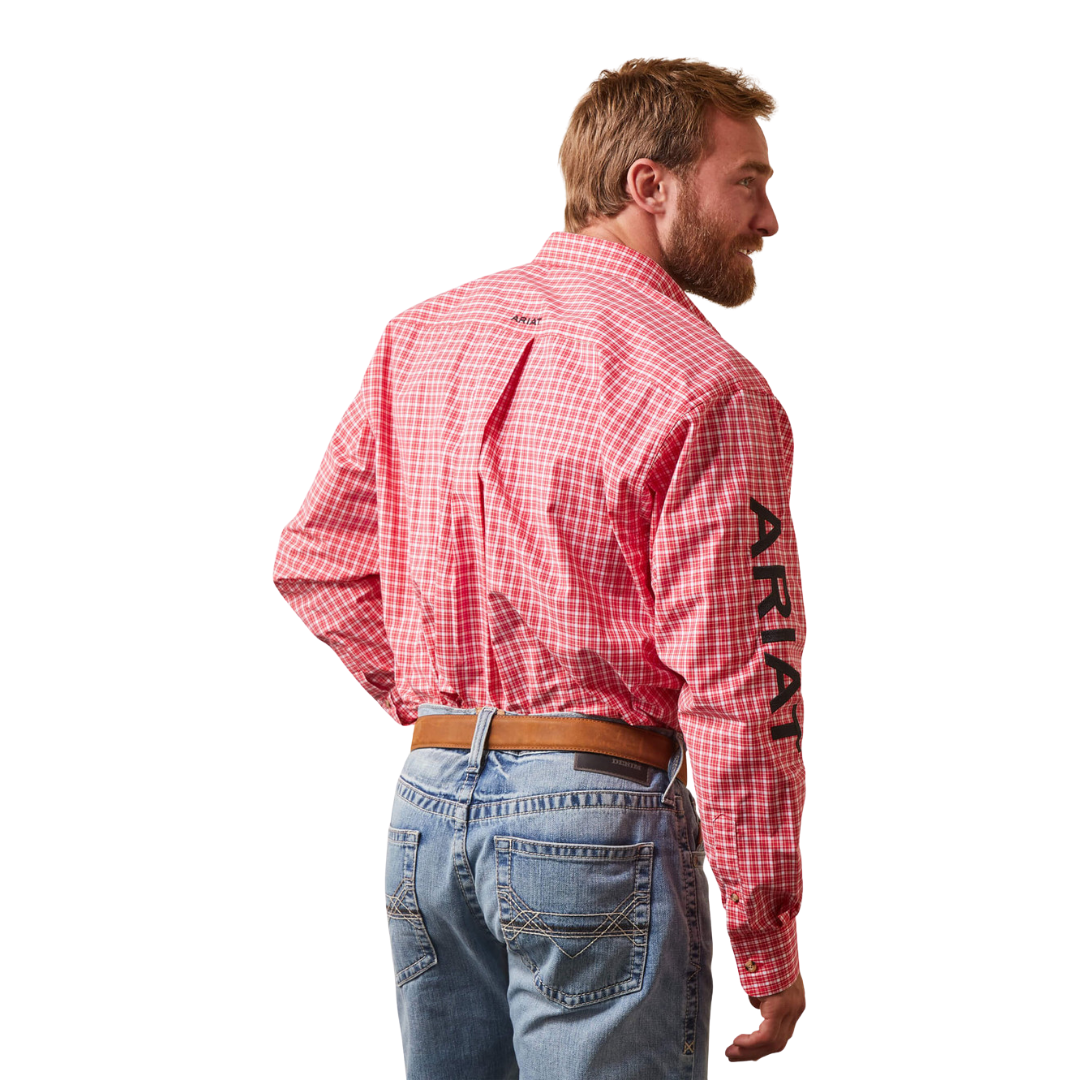 Ariat Men's Series Saul Red Shirt