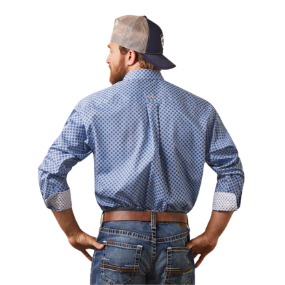 Ariat Men's Atlas French Blue Shirt