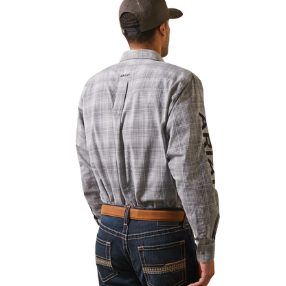 Ariat Men's Classic Fit Team Houston Grey Shirt