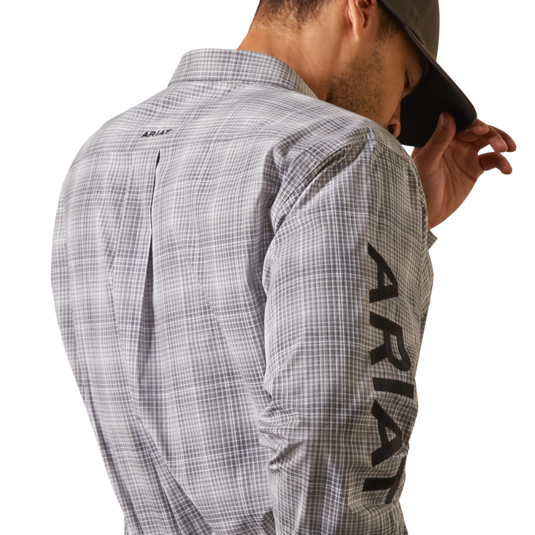 Ariat Men's Classic Fit Team Houston Grey Shirt