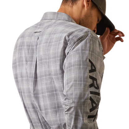 Ariat Men's Classic Fit Team Houston Grey Shirt