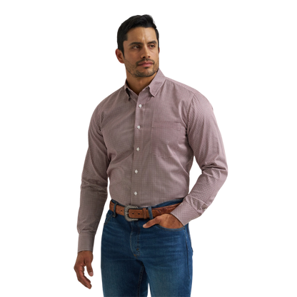 Wrangler Men's X Cody Johnson Brown Shirt