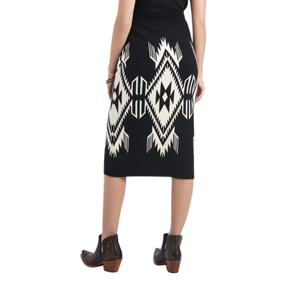 Ariat Women's Chimayo Black Skirt