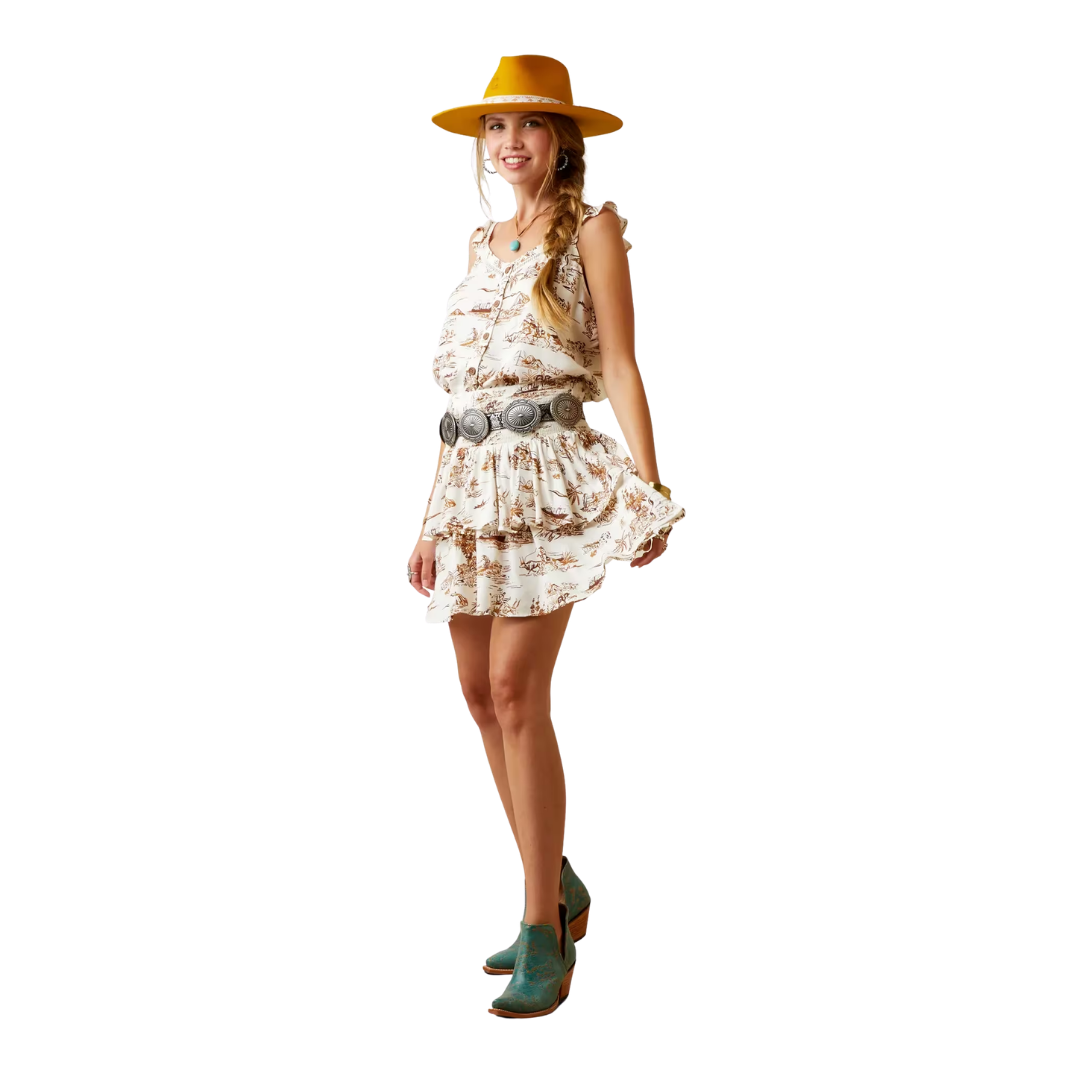 Ariat Women's Western Light Brown Skirt