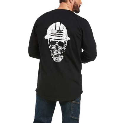 Ariat Men's Rebar Cotton Strong Roughneck Black T-Shirt