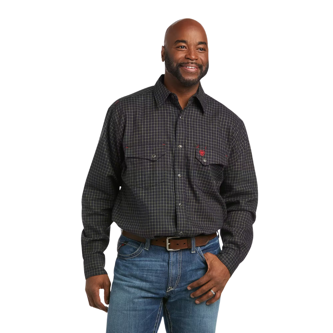 Ariat Men’s Work Flame Resistant Grey Shirt