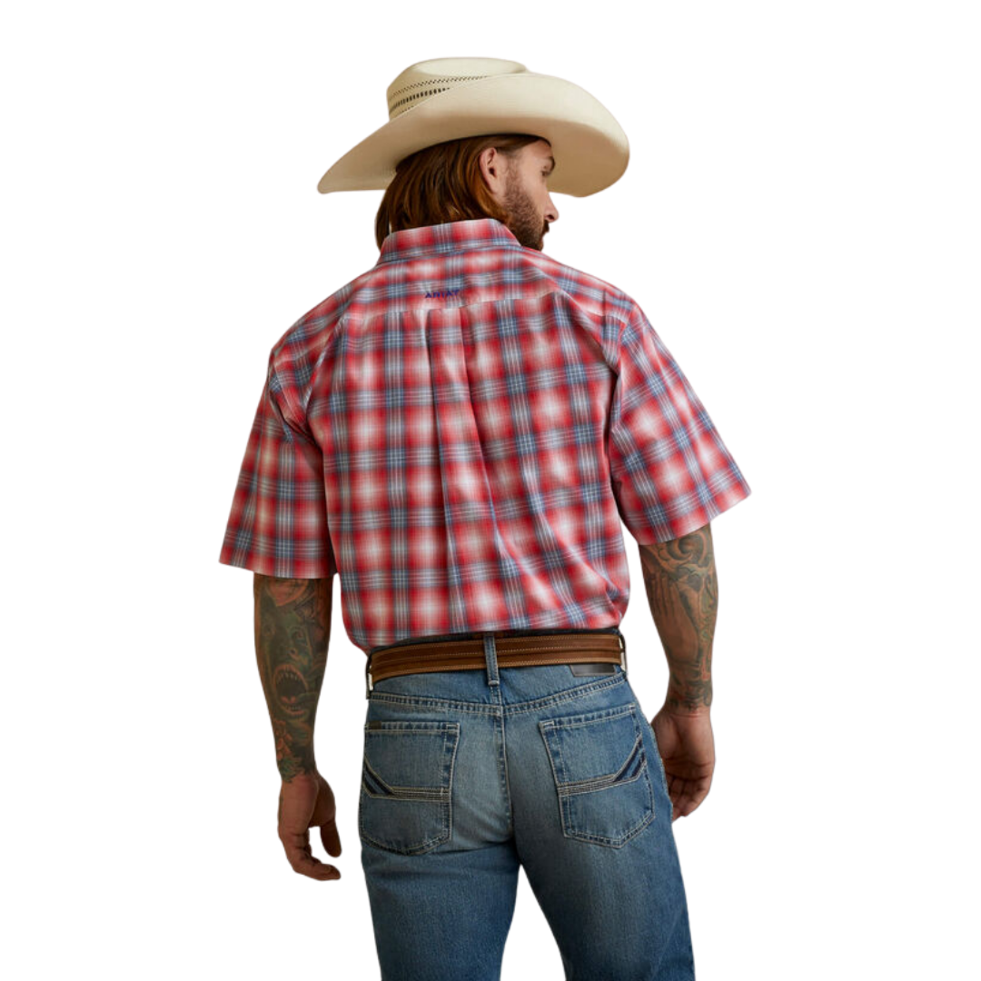 Ariat Men's Pro Series Red Shirt