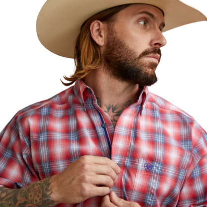 Ariat Men's Pro Series Red Shirt