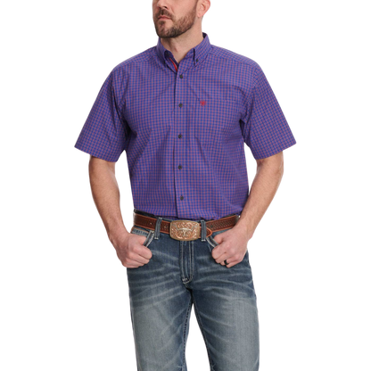 Ariat Men's Pro Series Blue Shirt