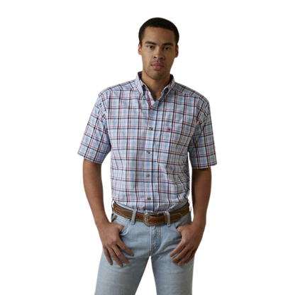 Ariat Men's Steadfast Pro Series Light Blue Shirt