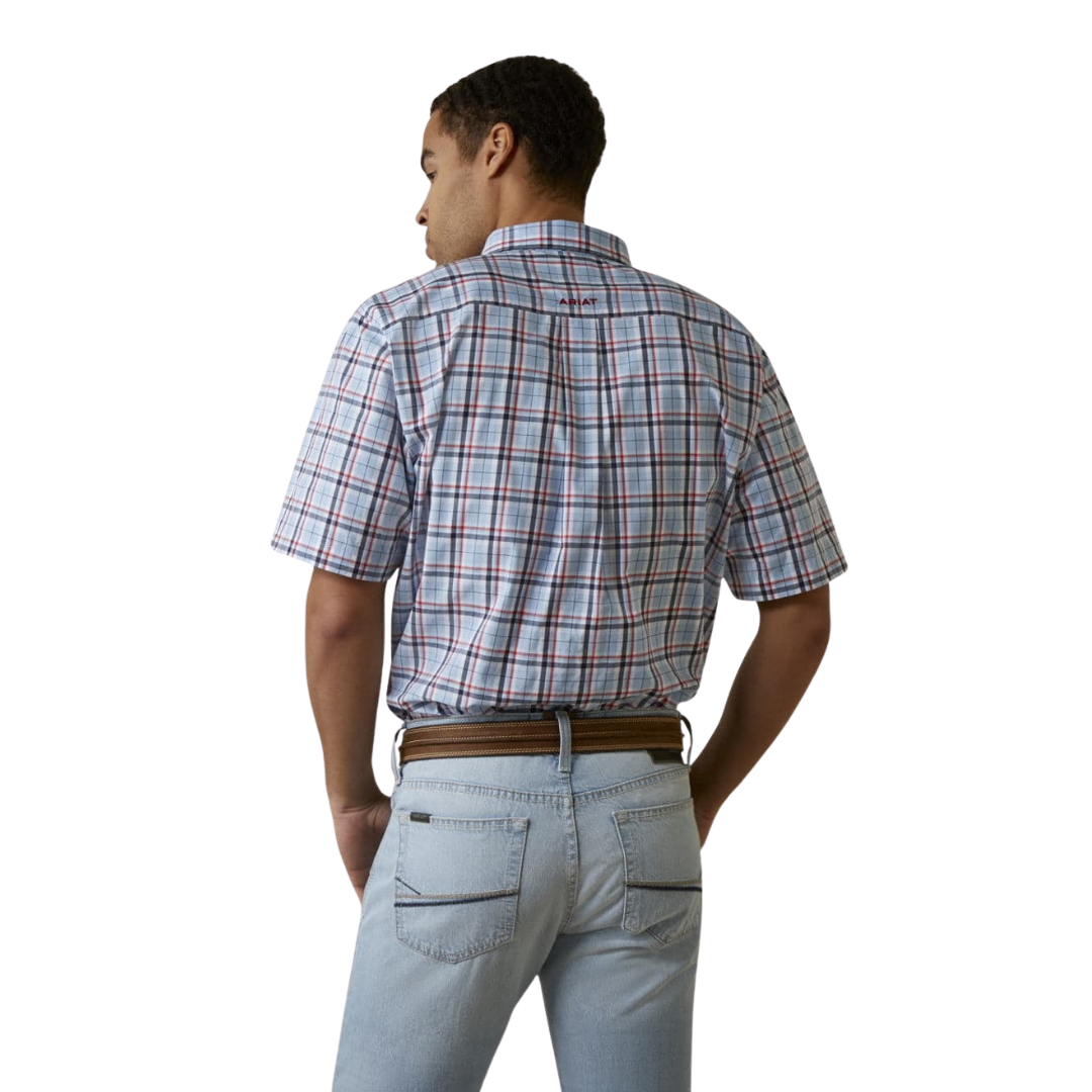 Ariat Men's Steadfast Pro Series Light Blue Shirt