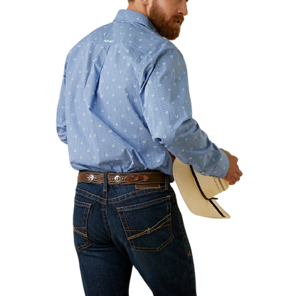 Ariat Men's Javier Classic Blue Shirt