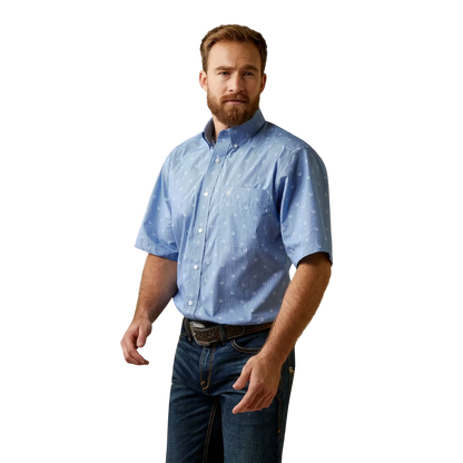 Ariat Men's Classic Blue Shirt