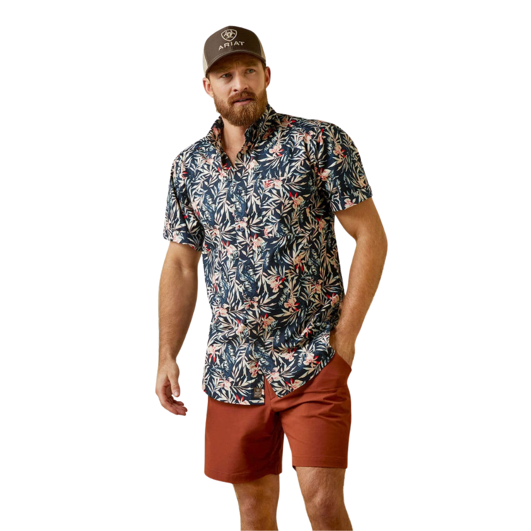 Ariat Men's Omer Fitted Multicolor Shirt