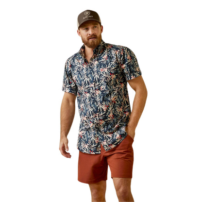 Ariat Men's Omer Fitted Multicolor Shirt