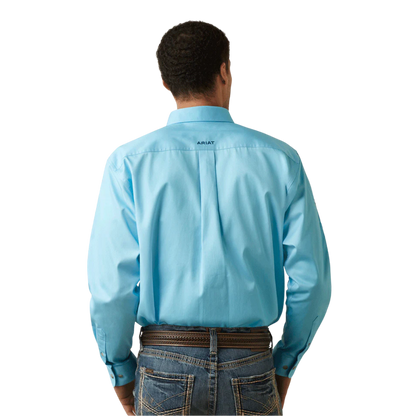 Ariat Mens Logo Classic Blue Shirt
