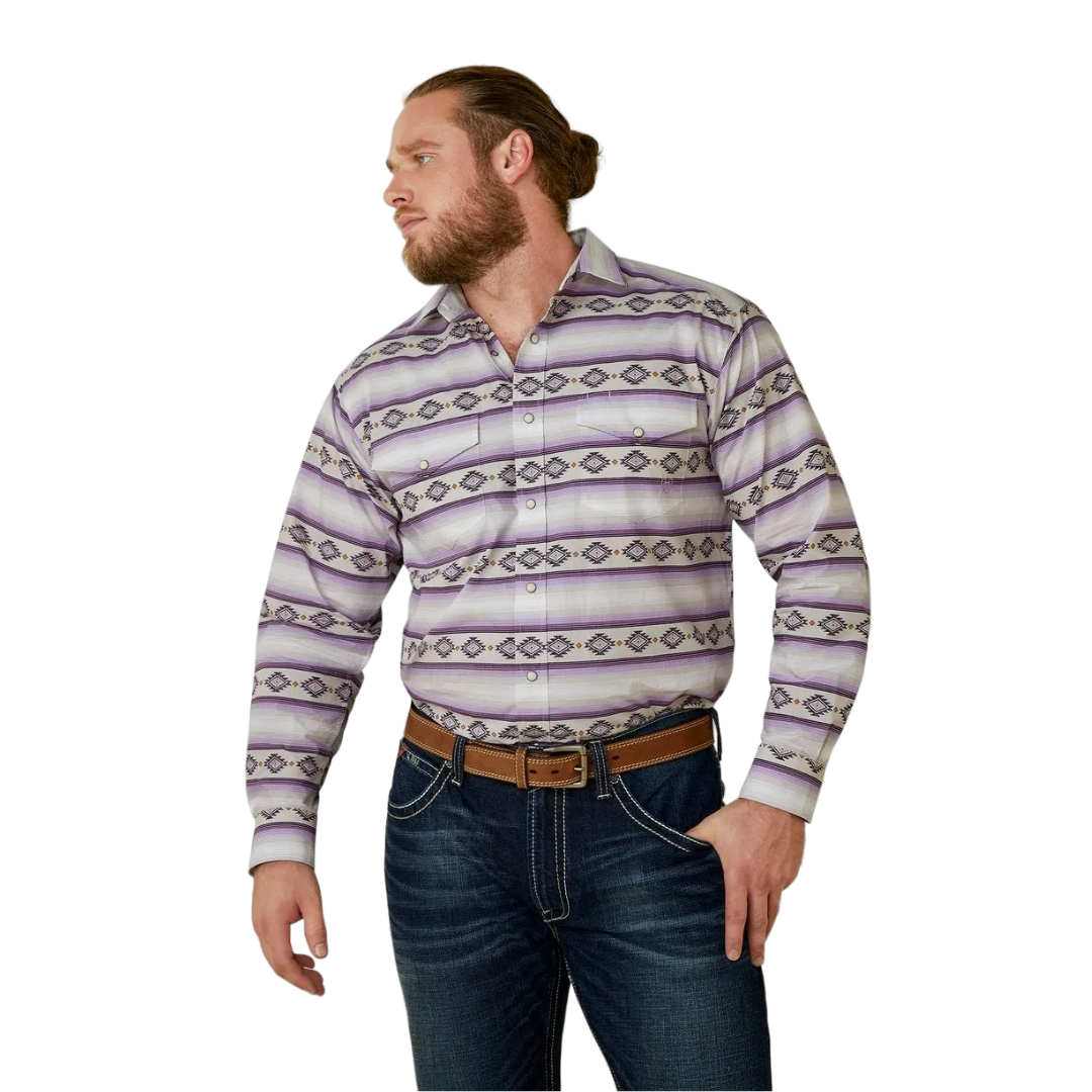Ariat Men's Oyster Classic Grey Shirt