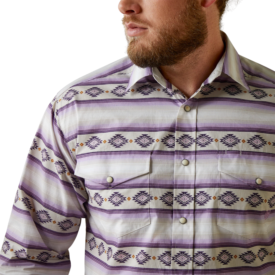 Ariat Men's Oyster Classic Grey Shirt