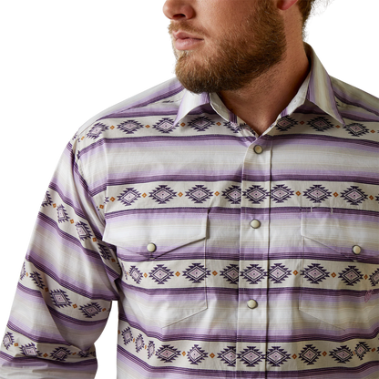 Ariat Men's Oyster Classic Grey Shirt
