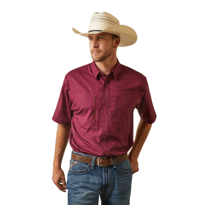 Ariat Men's VentTEK Classic Red Shirt